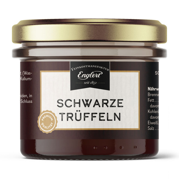 Schwarze Trüffeln, 25g/Glas